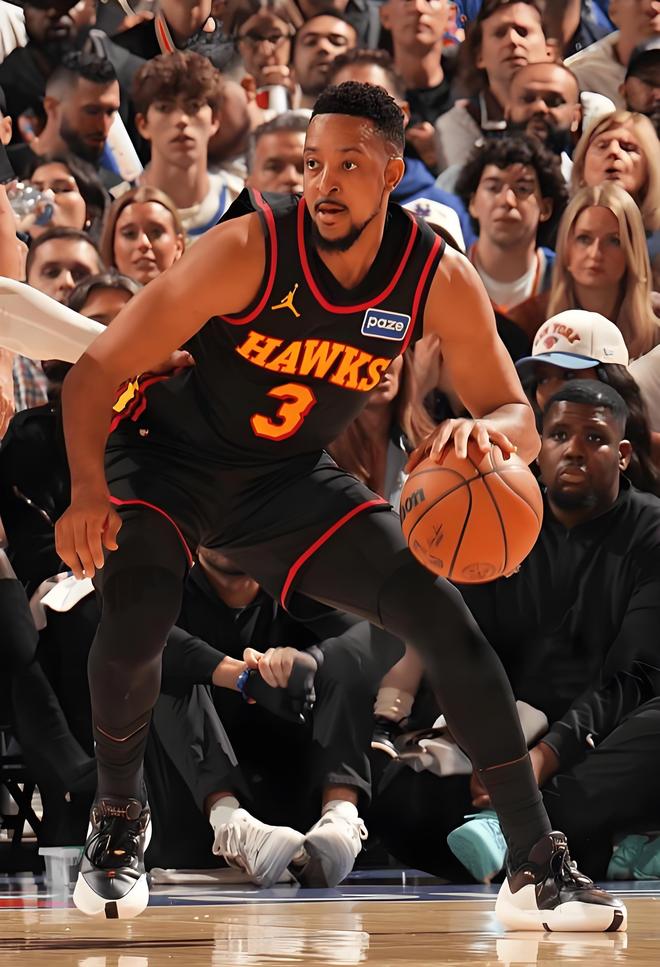 老鹰客场逆转尼克斯 麦科勒姆库明加联手51分缔